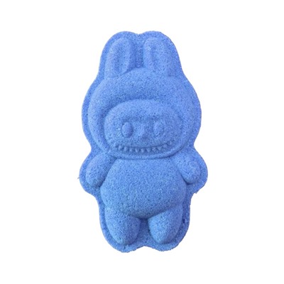 Бомбочка для ванн формовая, синяя, 80 г