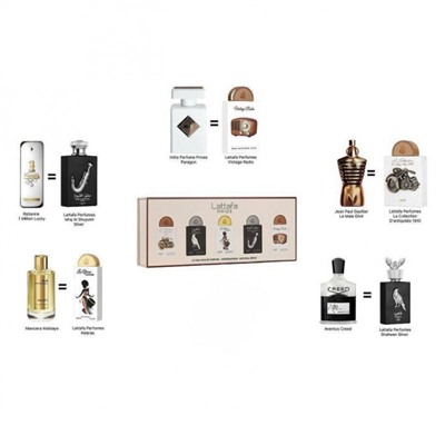 Парфюмерный набор Lattafa Pride №5 5х20 мл