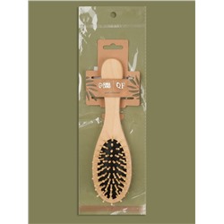 Расчёска массажная DARK, деревянная, 6×22(±1) см