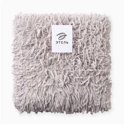 Наволочка декоративная «Этель» Soft, 43×43 см, серая
