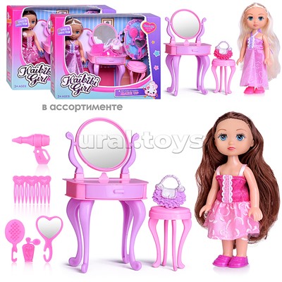 Кукла "Света" с аксессуарами, в коробке