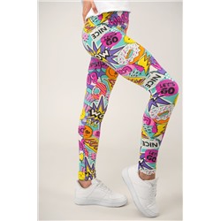 Лосины из бамбука для девочки Happyfox