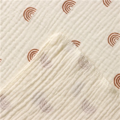 Набор пеленок «Крошка Я» Rainbow, 130×110 см - 2 шт., муслин, 100% хлопок