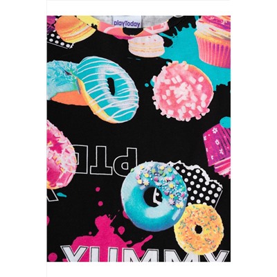 Фуфайка трикотажная для девочек (футболка) PLAYTODAY, 1240302