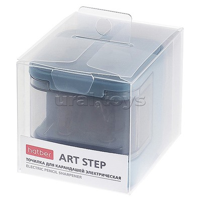 Точилка "Art-step" электрическая с 2-мя отверстиям, с запасным лезвием в прозрачном пвх-боксе