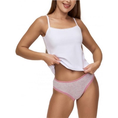 Трусы Слипы WPk/12 (Серый меланж/розовый)