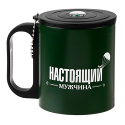 Термокружка «Настоящий мужчина», 180 мл, с компасом
