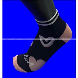 AMIGOBS цветные носки женские с принтом "Прикольные сердца" арт. 1816