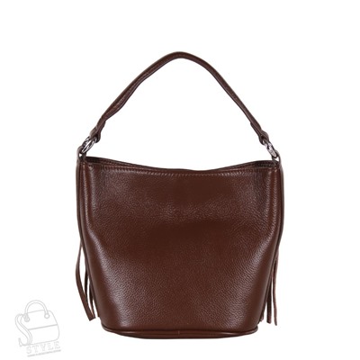Сумка женская кожаная 3579VG coffee Vitelli Grassi