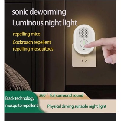 Ультразвуковой Отпугиватель вредителей, нетоксичный отпугиватель мышей, 3 режима, бытовой отпугиватель вредителей