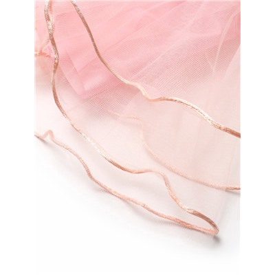 Юбка сетка детская KAFTAN, пудровый, размер 28