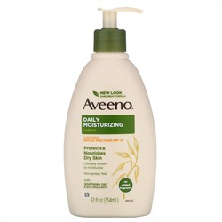 Aveeno, Active Naturals, Daily Moisturizing Lotion, SPF15, 12 fl oz