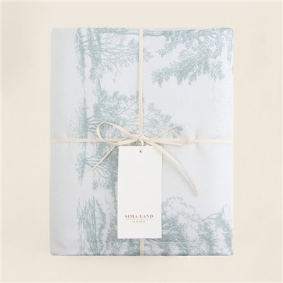 Пододеяльник 1.5-спальный SL Home Forest, 150×220 см, сатин