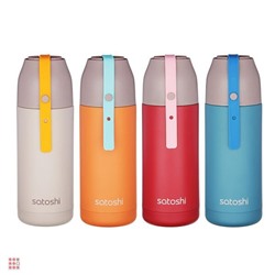 SATOSHI Термос-кружка 350мл "Колор", нерж.сталь, 4 цвета