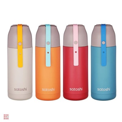 SATOSHI Термос-кружка 350мл "Колор", нерж.сталь, 4 цвета