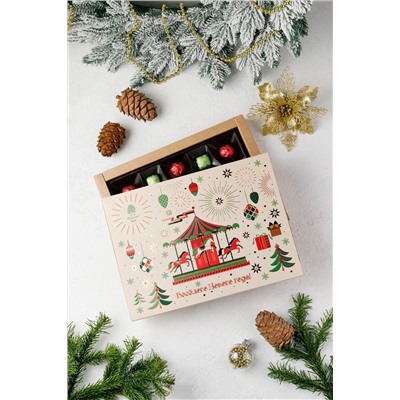 Набор конфет «Кедровое ассорти» Каруселька, 200 г в подарочной обложке