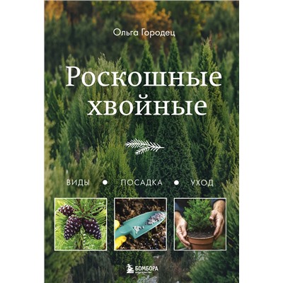 Эксмо Ольга Городец "Роскошные хвойные. Виды, посадка, уход"