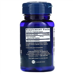 Life Extension, Биоактивные молочные пептиды, 30 вегетарианских капсул