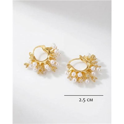 Стильные серьги