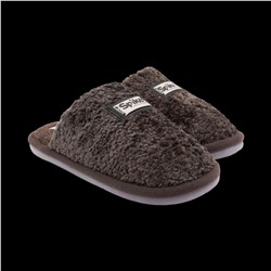 Тапочки домашние 10351-3 коричневые