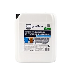 Жидкость по уходу за туалетными кабинами Goodhim, зимний концентрат, 5 л