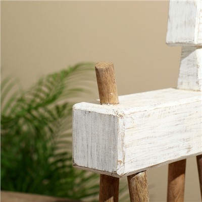 Сувенир «Олень», 25×14.5×43 см, манговое дерево