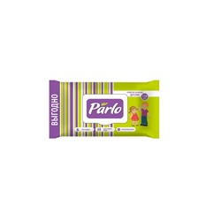 PARLO Влажные салфетки для детей с крышкой 120шт