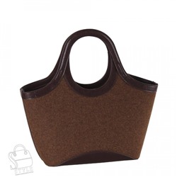 Сумка женская кожаная 56082BD brown Baidou/30