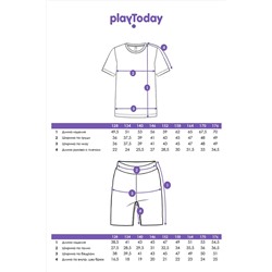 Комплект (Футболка+Шорты) PLAYTODAY, 1121646
