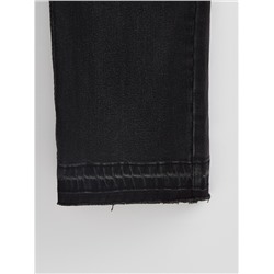 Прямой крой CONTE CON-716 Джинсы straight из eco-friendly денима с необработанным краем