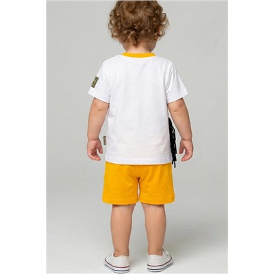 Комплект детский трикотажный для мальчиков: джемпер (футболка), шорты PLAYTODAY, 1243361