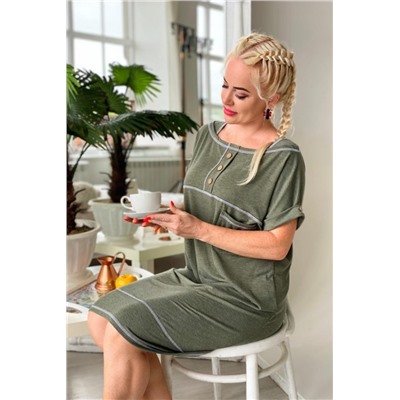 Платье 7224 (Хаки)