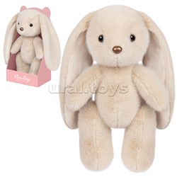 Зайка Бежевый, 20 см, в коробке