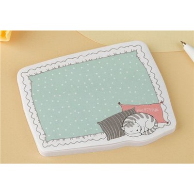 Бумага для заметок с клеевым краем "Soft pillows" 40л., ассорти MS_54257 MESHU