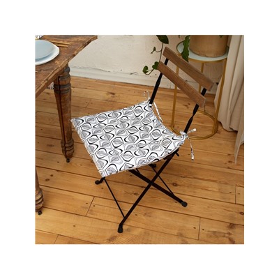 Подушка на стул «Этель» Leaves, 42×42 см