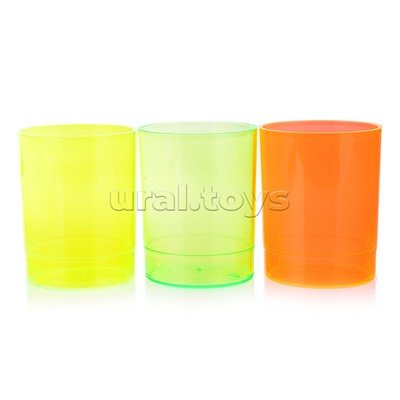 Стакан Офис, NEON CRISTAL ассорти