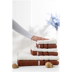 Полотенце 14417 комплект 6шт 350гр 30*60; 50*80; 70*130 НАТАЛИ, 1035219