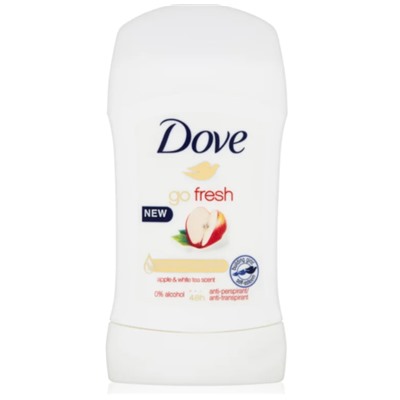 Copy: Дезодорант-антиперспирант Стик DOVE Go Fresh APPLE ( яблоко и белыйый чай ) 40 мл