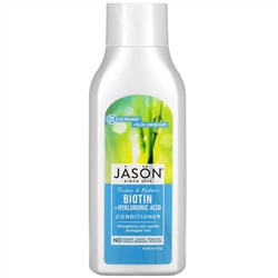 Jason Natural, кондиционер с биотином и гиалуроновой кислотой, 473 мл (16 унций)
