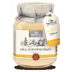 Мёд "Берестов А.С." Донниковый (алтайский край) ст.банка 500г ЭКОПРОДУКТЫ, 1183936
