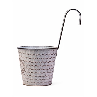 Кашпо подвесное «Ведёрко», 25×13×10 см