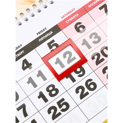 Календарь настенный квартальный 2026 «Пейзаж»