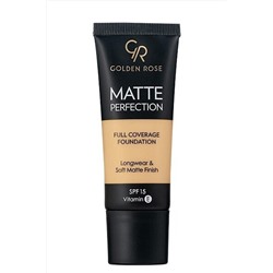 Крем тональный для лица GR Matte Perfection Full Coverage Foundation - 204 Теплый КОСМЕТИКА ИЗ ТУРЦИИ, 1097195