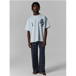 КОМПЛЕКТ МУЖСКОЙ (ФУТБОЛКА, БРЮКИ) 591055