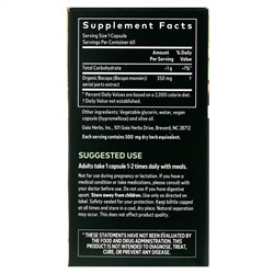 Gaia Herbs, Бакопа, 60 веганских капсул Phyto-Cap