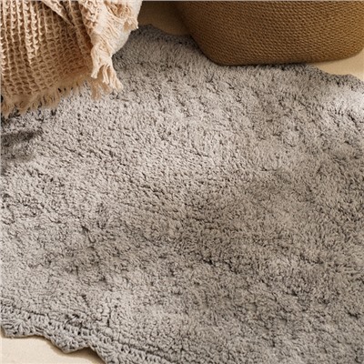 Коврики SL Home, 2 шт., 60×73 см, 68×107 см, серые