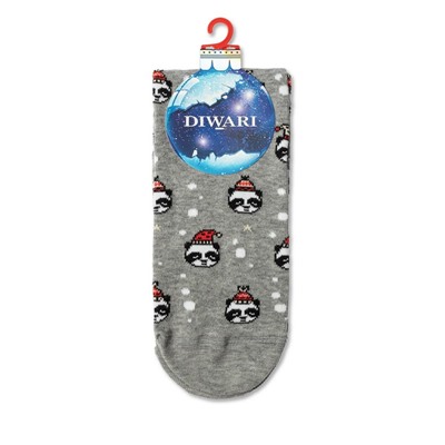 Носки мужские DIWARI Новогодние носки «Xmas panda»