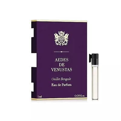AEDES DE VENUSTAS OEILLET BENGALE edp 1ml пробник