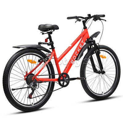 Велосипед 26" Rocket Vela 1.0, цвет красный, размер 17"