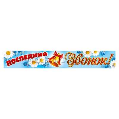 Плакат-полоса. Последний звонок!